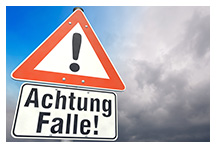 Vorsicht bei betrügerischen Anrufen!