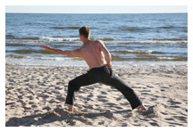 Qigong-Lehrer im 